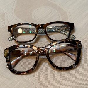 Elegant Brown Tortoise Women's Glasses